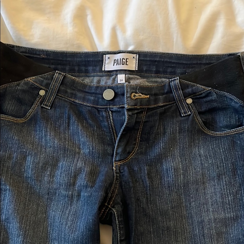 Paige maternity jeans